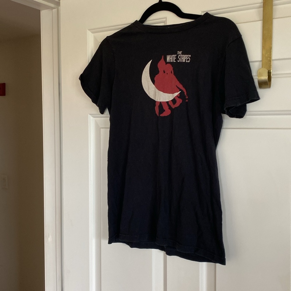 Vintage White Stripes T